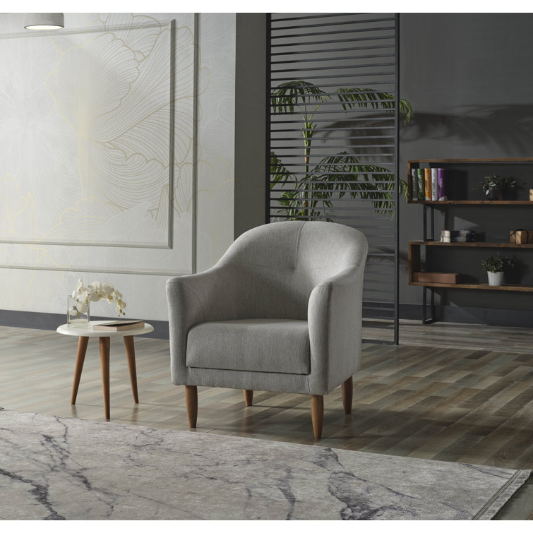 Medisa Upholstered Armchair with Footstool Wayfair.co.uk